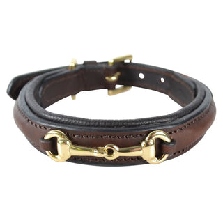 Dog collar horsebit