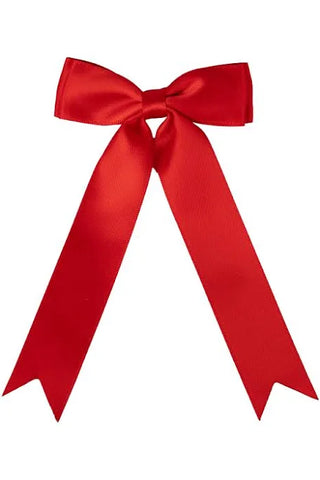 Red ribbon with clip