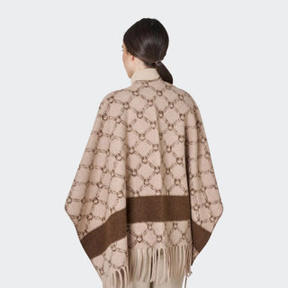 Equestro wool cape
