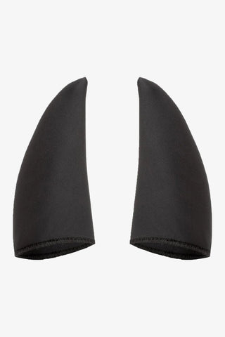 Soundless ears for bonnet