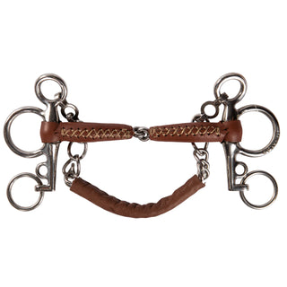 Pelham bit Leather